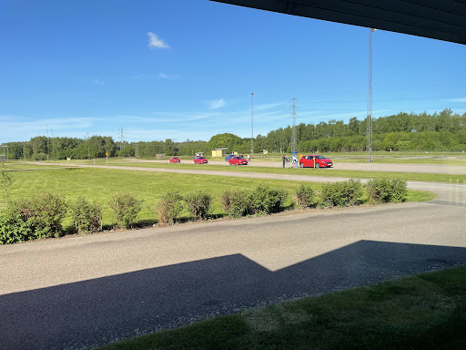 Kristineheds Trafikövningsplats i Halmstad, halkbana